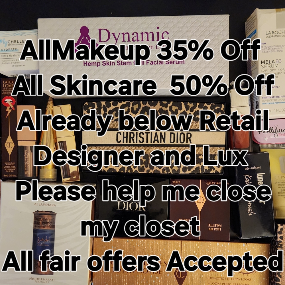 FRENDS. IM CLOSING MY CLOSET 35%-75% RETAIL. IF YOU CANT BUY PLEASE SHARE THANK
